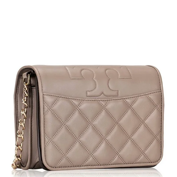 Tory Burch crossbody bag Savannah Combo Pink Quilted - Picture 2 of 11